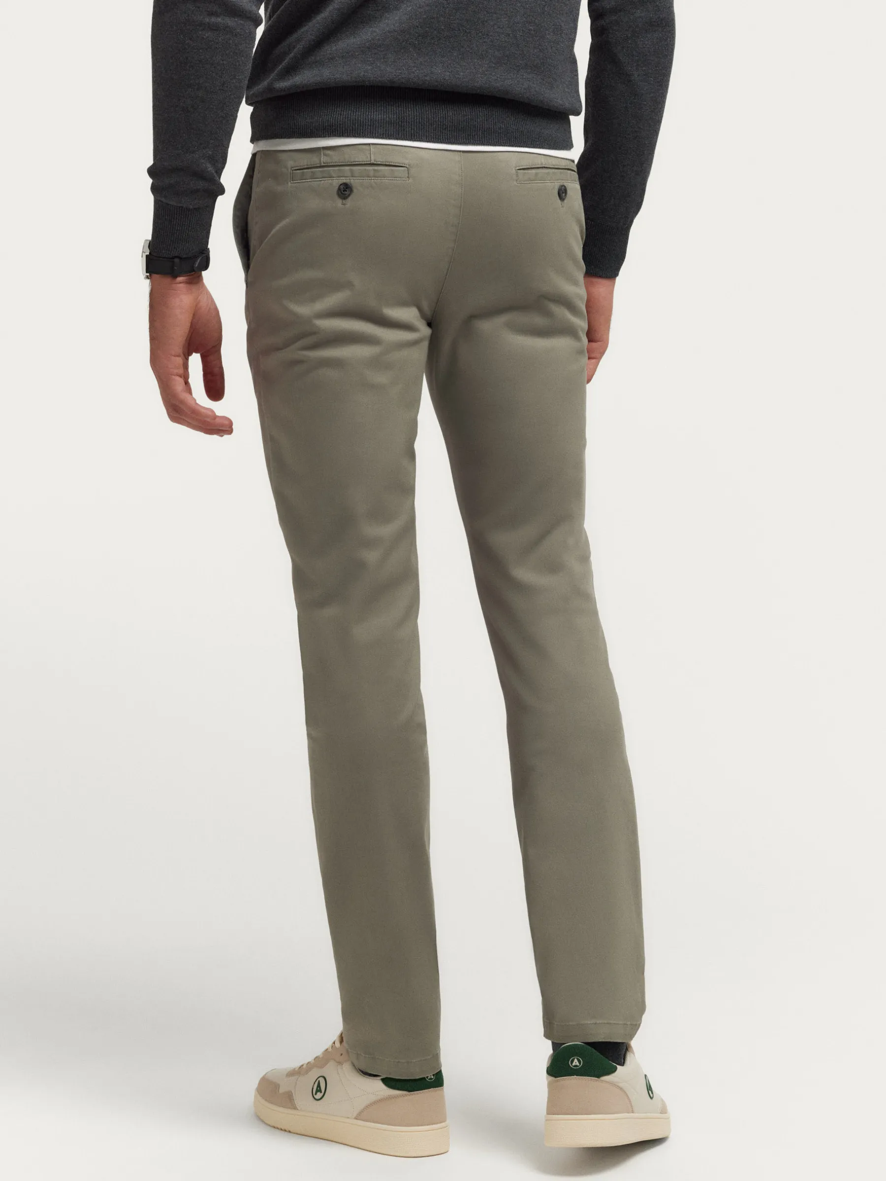 Teen|Chino<Alvaro Moreno PANTALON SLOT Verde