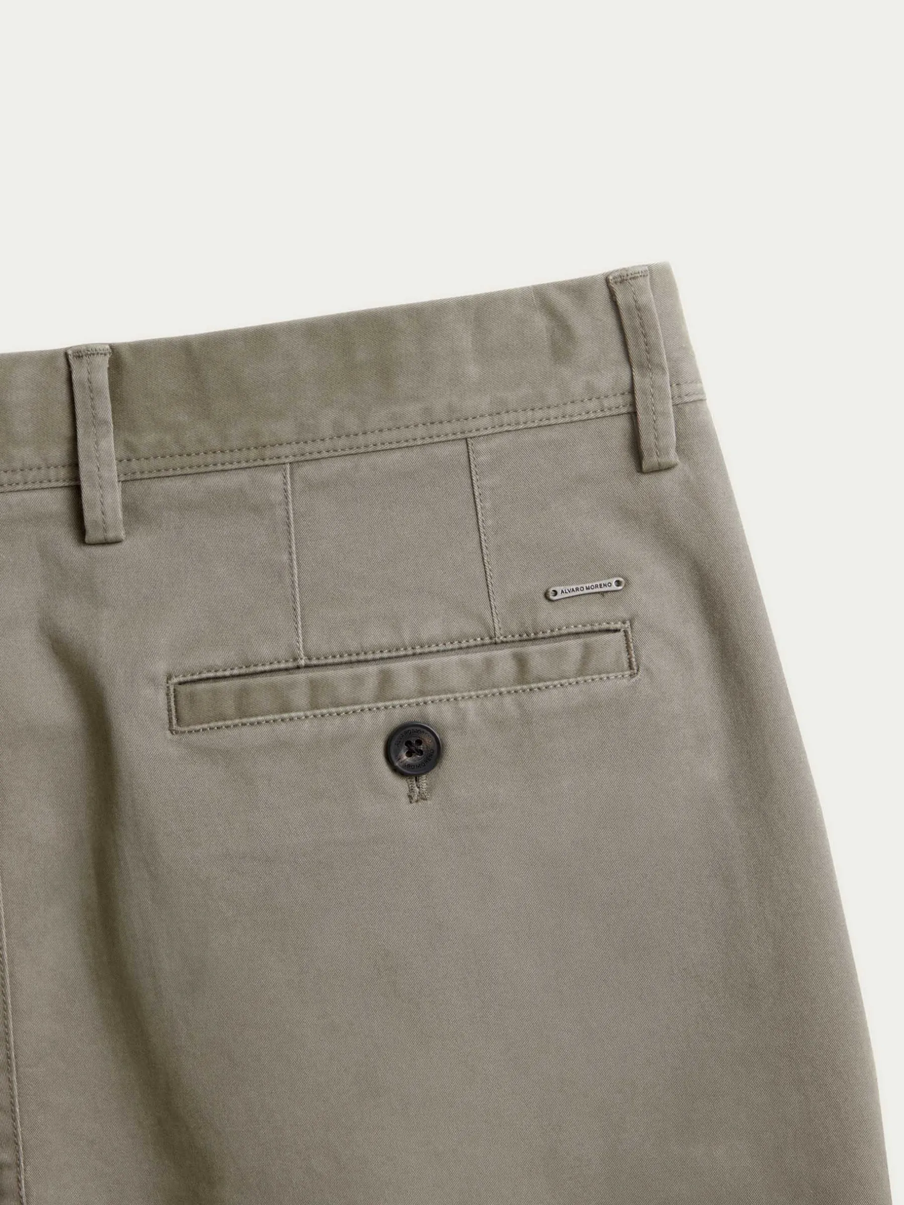 Teen|Chino<Alvaro Moreno PANTALON SLOT Verde