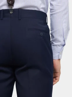 Trajes|Trajes<Alvaro Moreno PANTALON TWILL Azul Marino