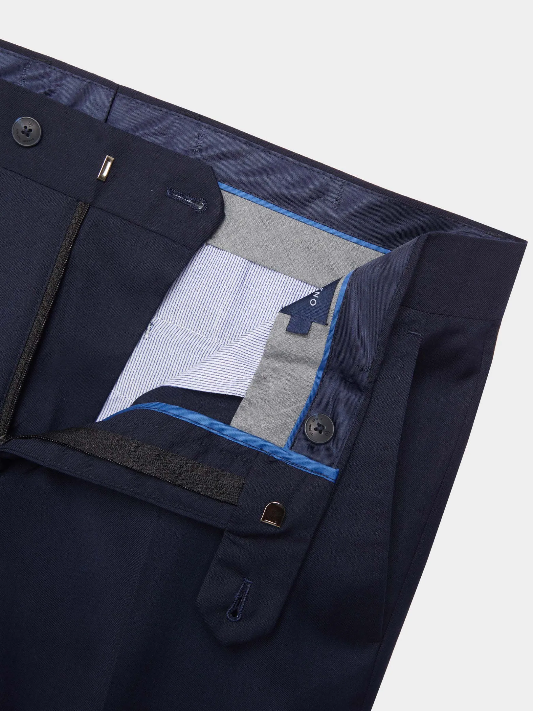 Trajes|Trajes<Alvaro Moreno PANTALON TWILL Azul Marino