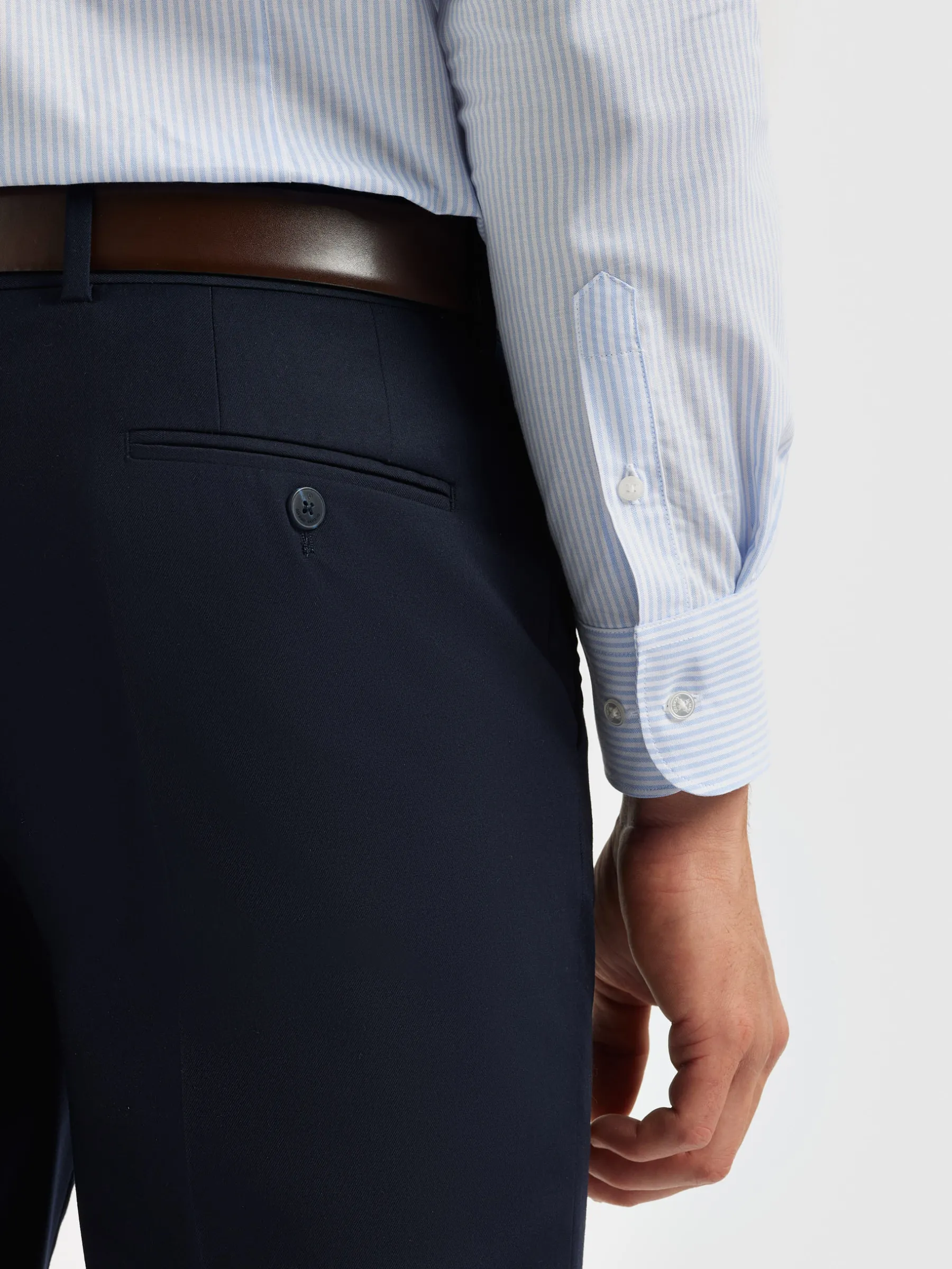 Trajes|Trajes<Alvaro Moreno PANTALON TWILL Azul Marino