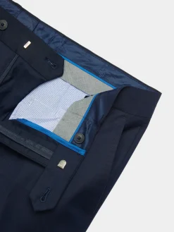 Trajes|Trajes<Alvaro Moreno PANTALON TWILL CRUZADO Azul Marino