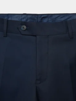 Trajes|Trajes<Alvaro Moreno PANTALON TWILL CRUZADO Azul Marino