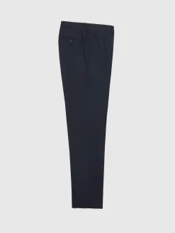 Trajes|Trajes<Alvaro Moreno PANTALON TWILL CRUZADO Azul Marino