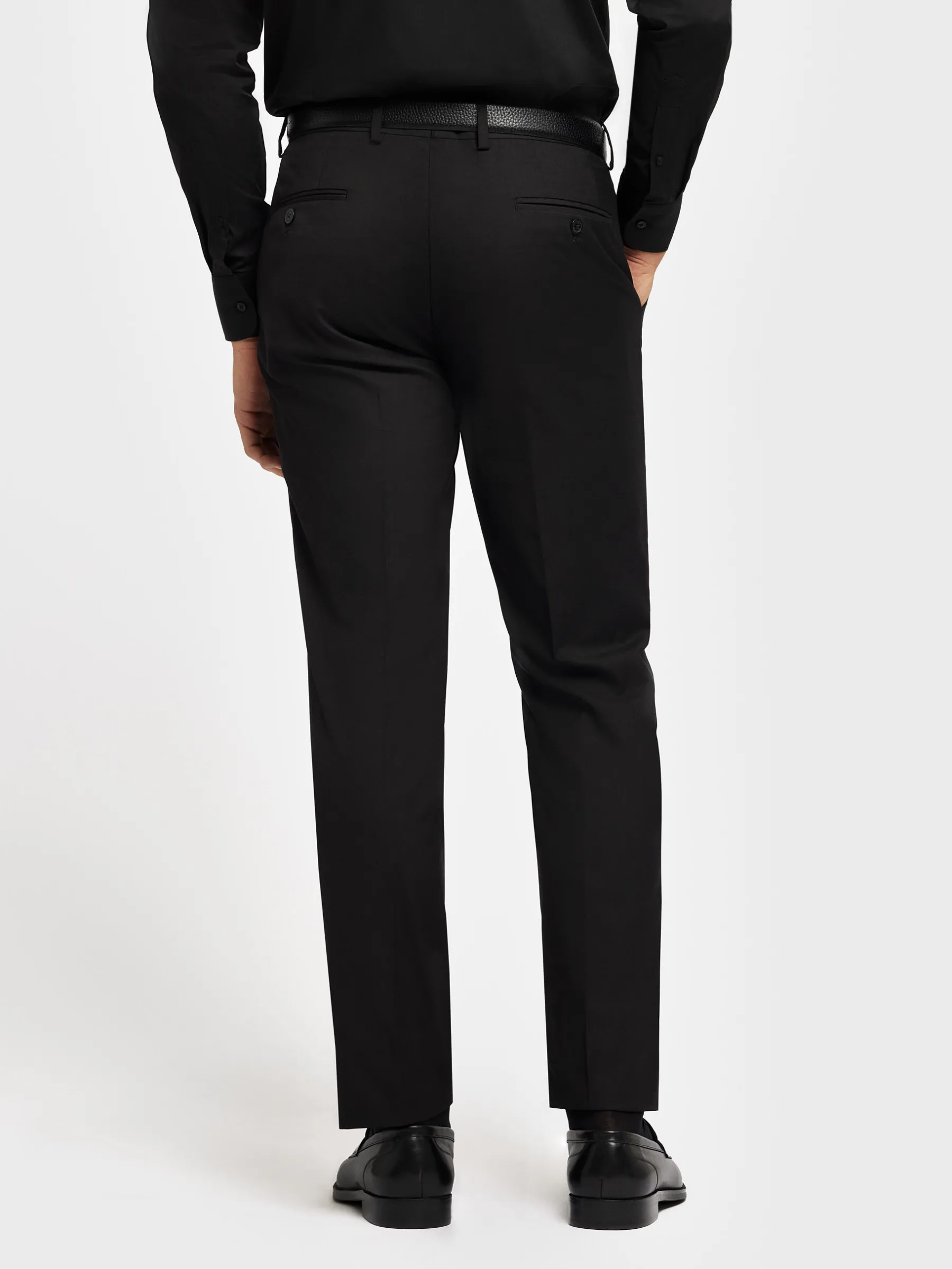 Trajes|Trajes<Alvaro Moreno PANTALON TWILL Negro