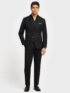Trajes|Trajes<Alvaro Moreno PANTALON TWILL Negro