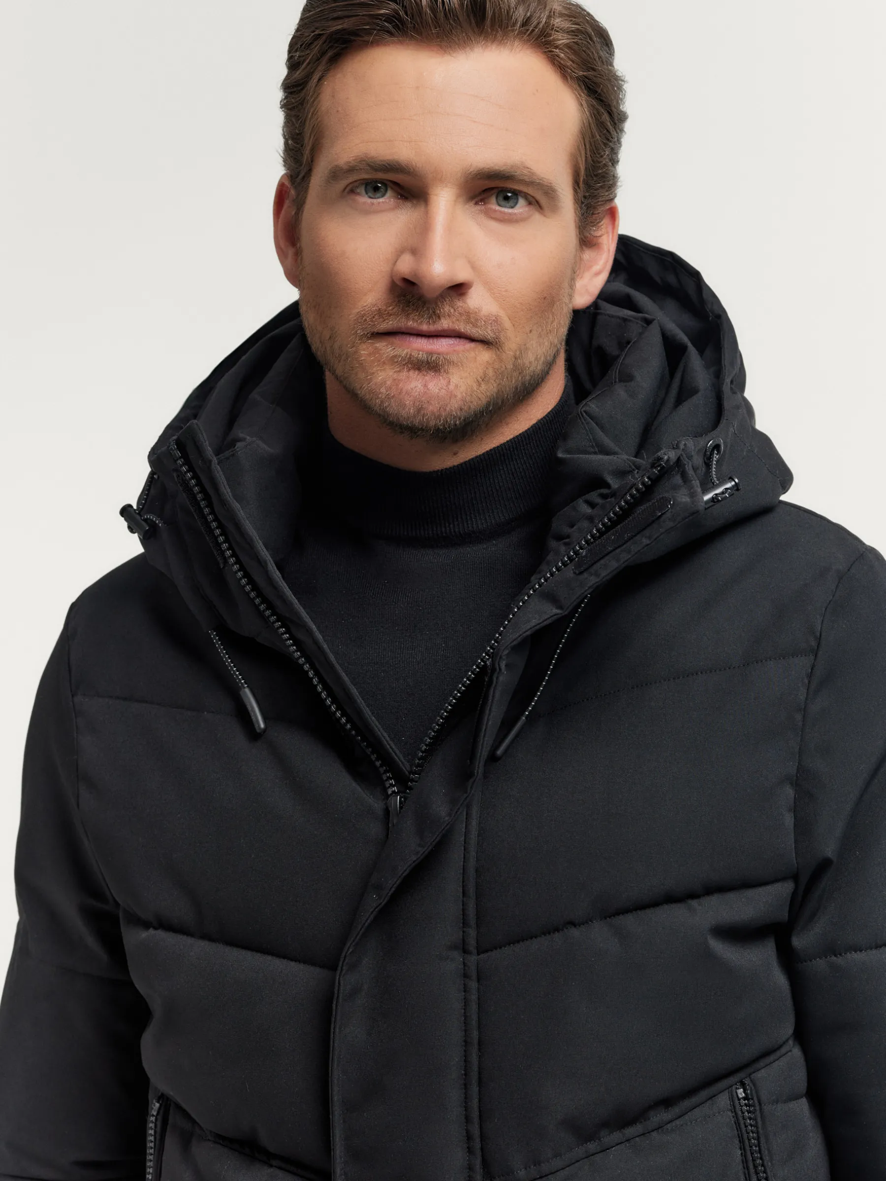 Cazadoras Y Parkas<Alvaro Moreno PARKA BASKERVILLE Negro