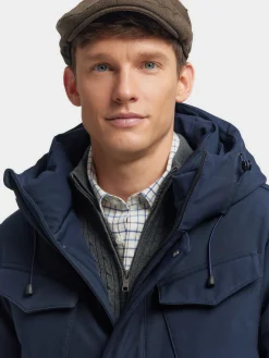 Cazadoras Y Parkas<Alvaro Moreno PARKA BORGIA Azul Marino