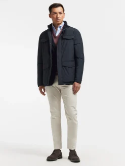 Cazadoras Y Parkas<Alvaro Moreno PARKA COLDER Azul Marino