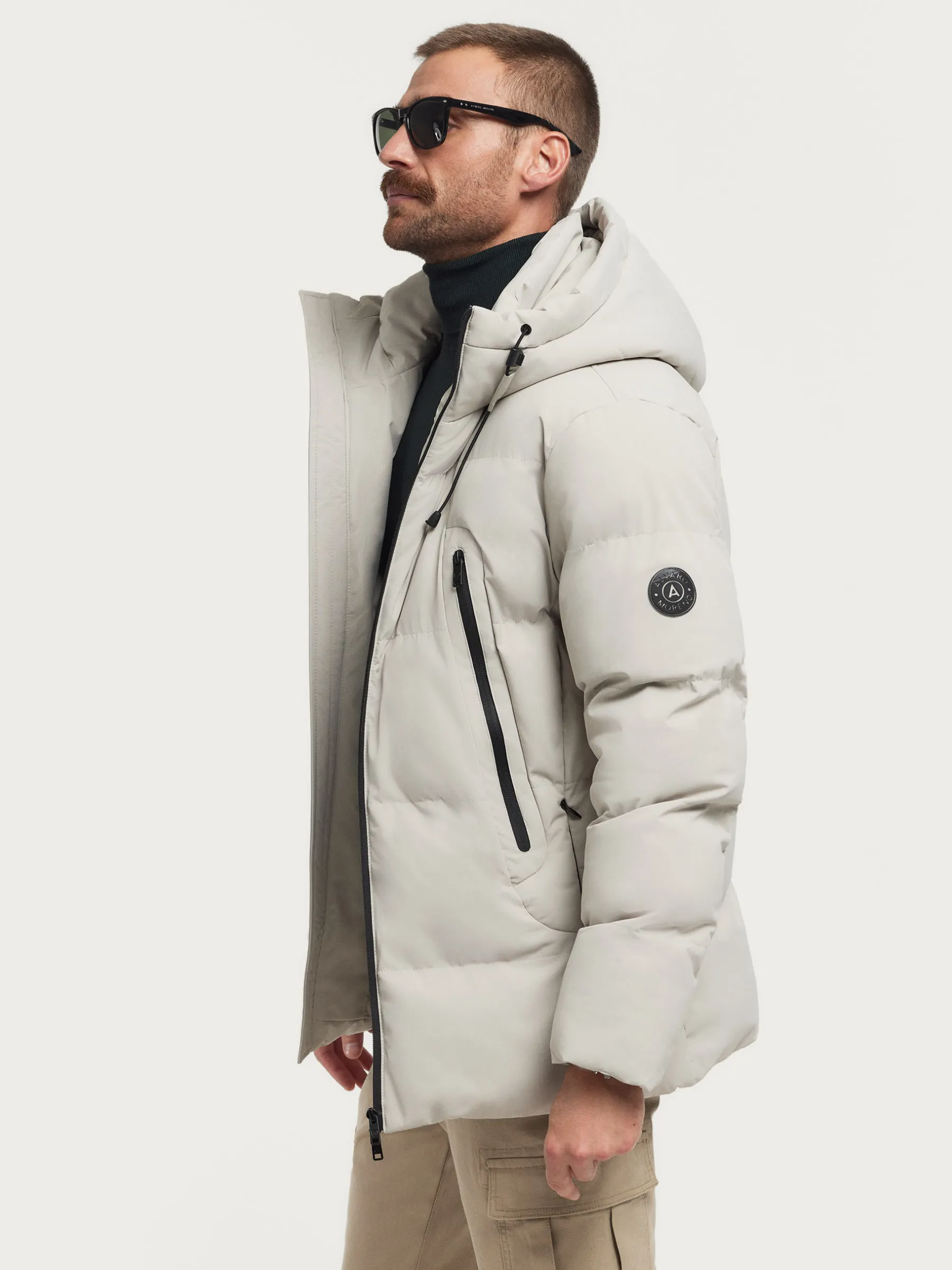 Cazadoras Y Parkas<Alvaro Moreno PARKA COMFORT Crudo