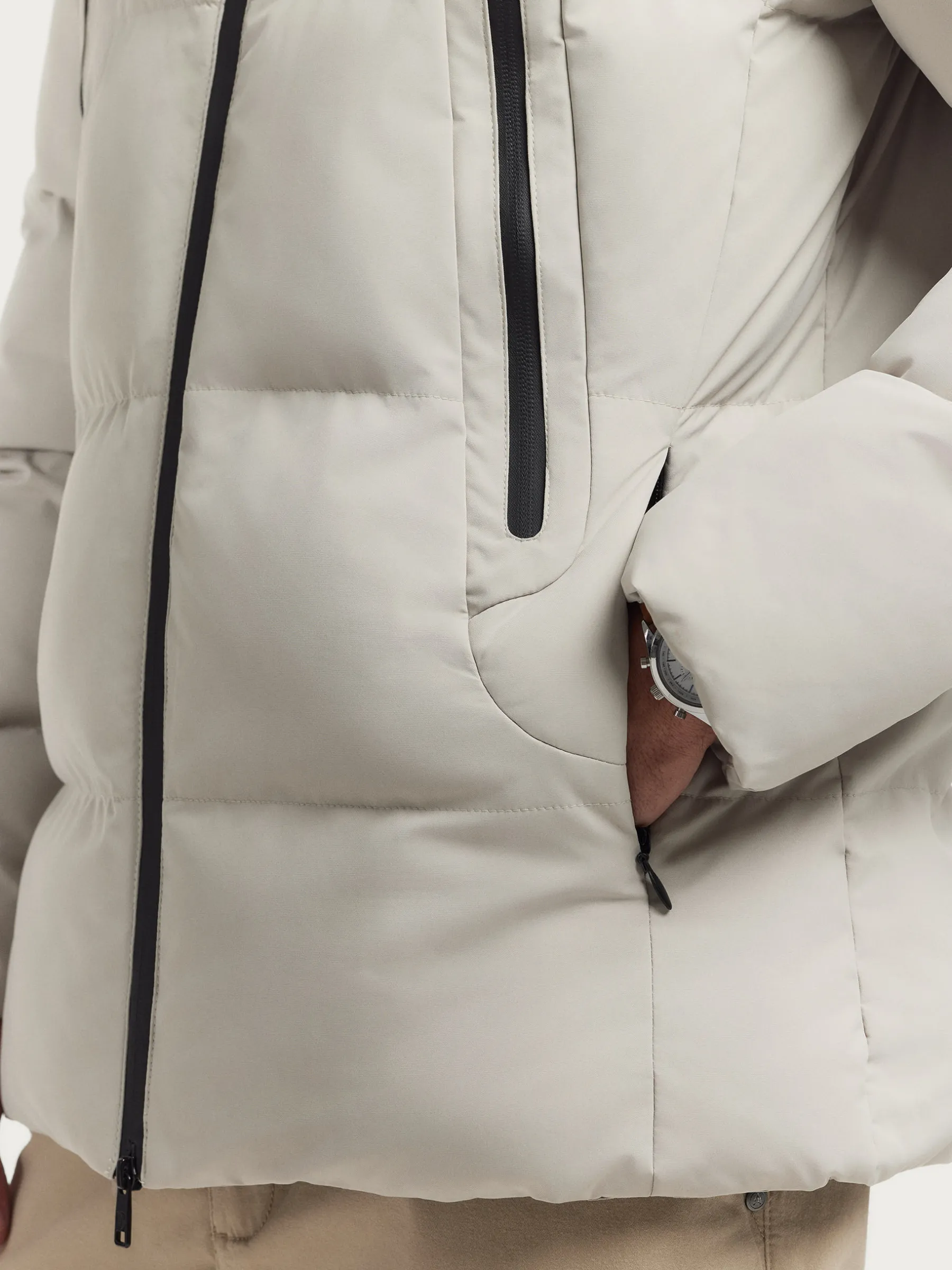 Cazadoras Y Parkas<Alvaro Moreno PARKA COMFORT Crudo