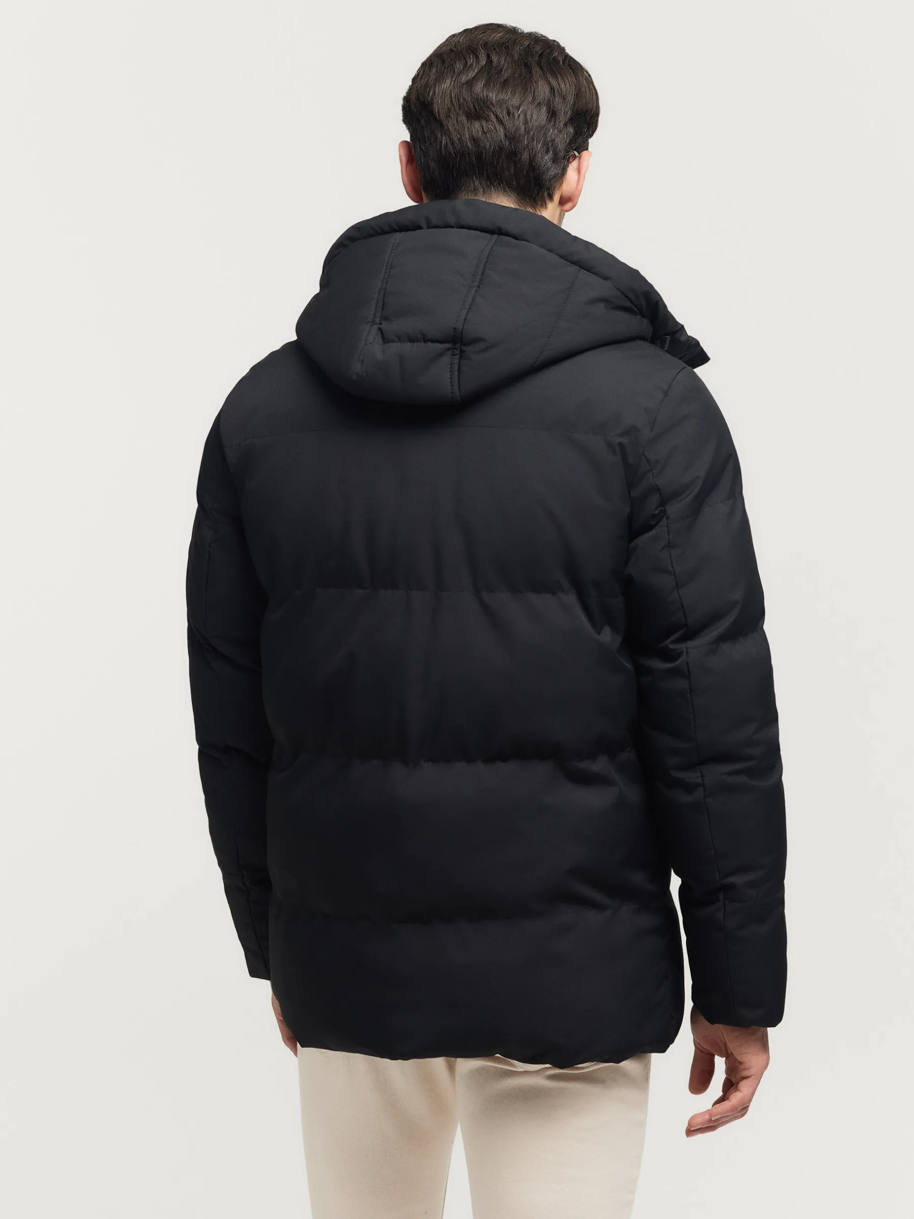 Cazadoras Y Parkas<Alvaro Moreno PARKA COMFORT Negro