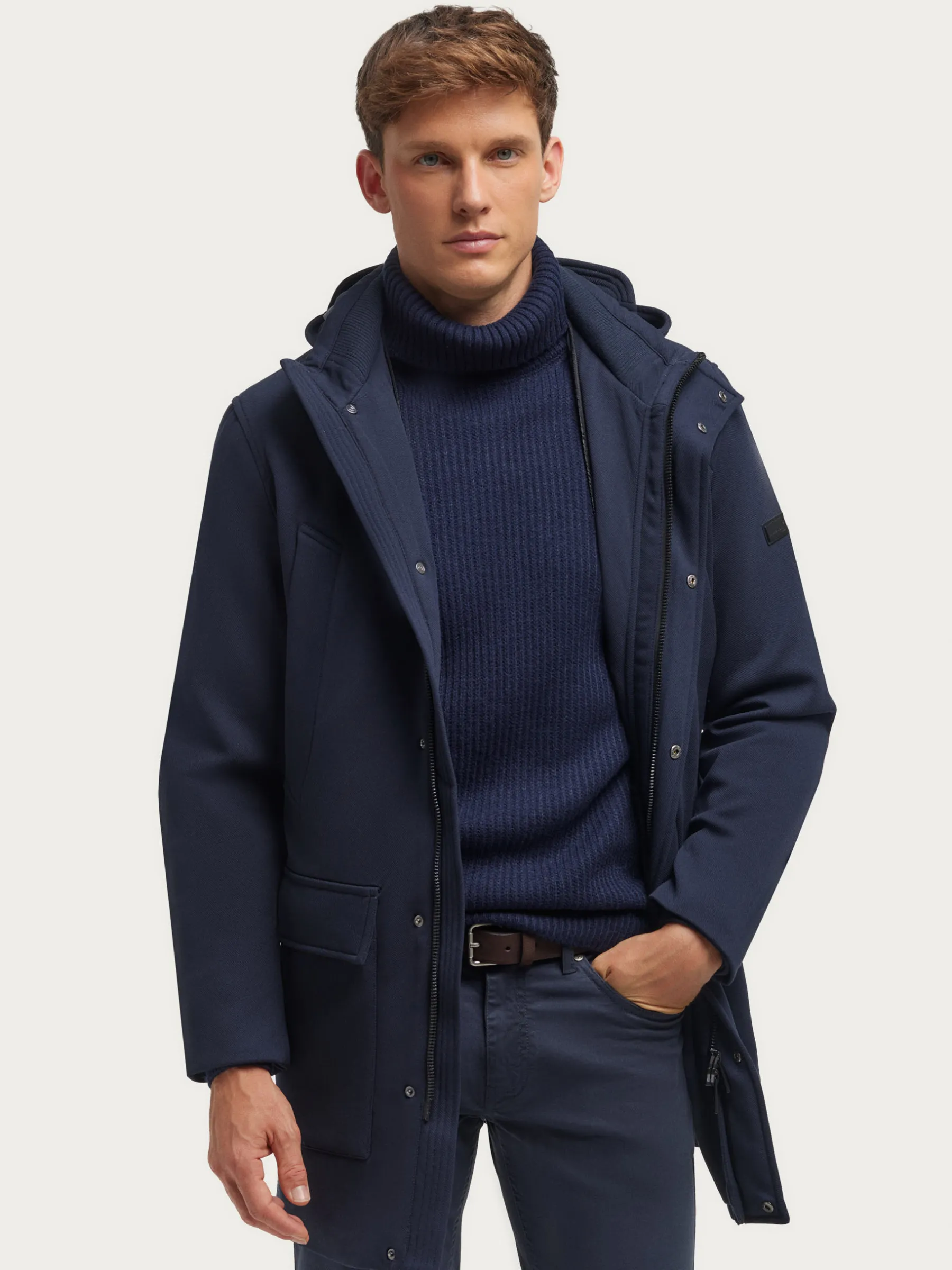 Cazadoras Y Parkas<Alvaro Moreno PARKA HOLLY Azul Marino