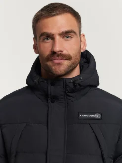 Cazadoras Y Parkas<Alvaro Moreno PARKA KRONOS Negro
