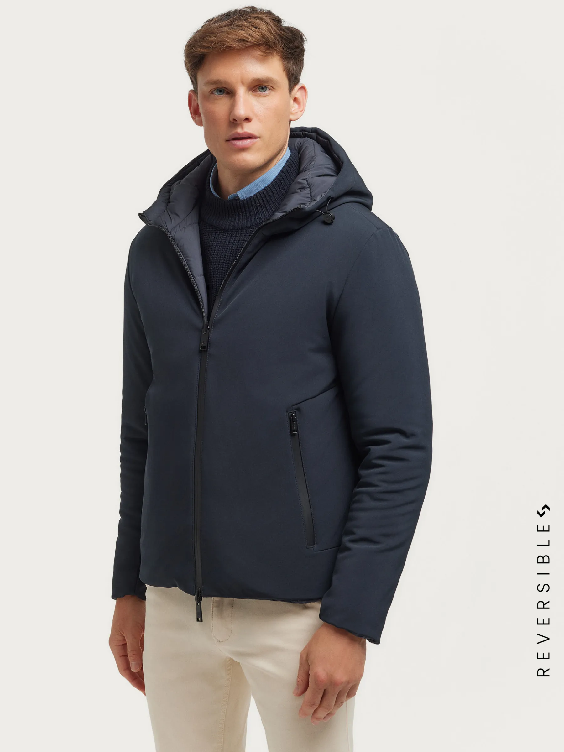Cazadoras Y Parkas<Alvaro Moreno PARKA LEMANS Azul Marino