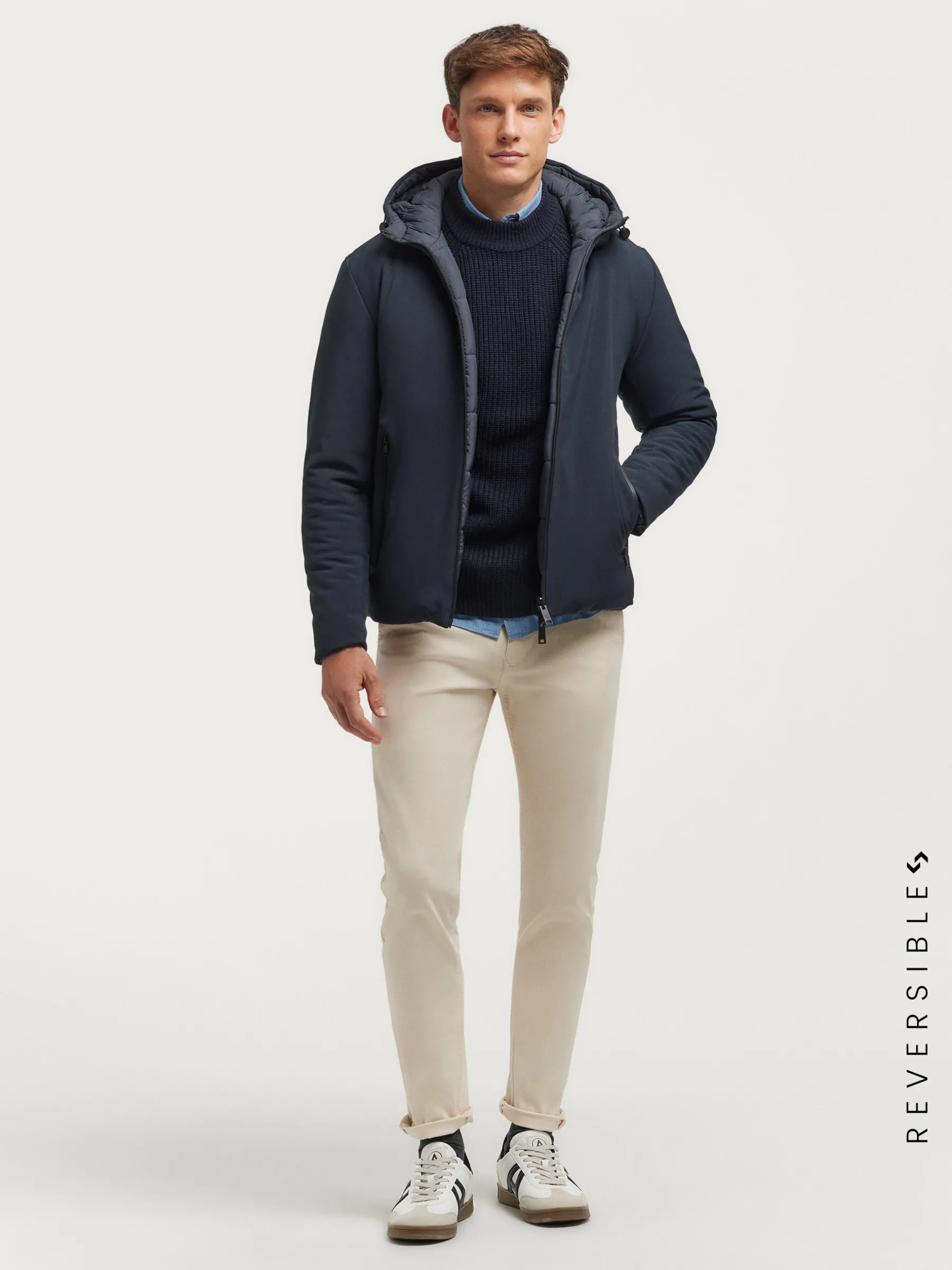 Cazadoras Y Parkas<Alvaro Moreno PARKA LEMANS Azul Marino