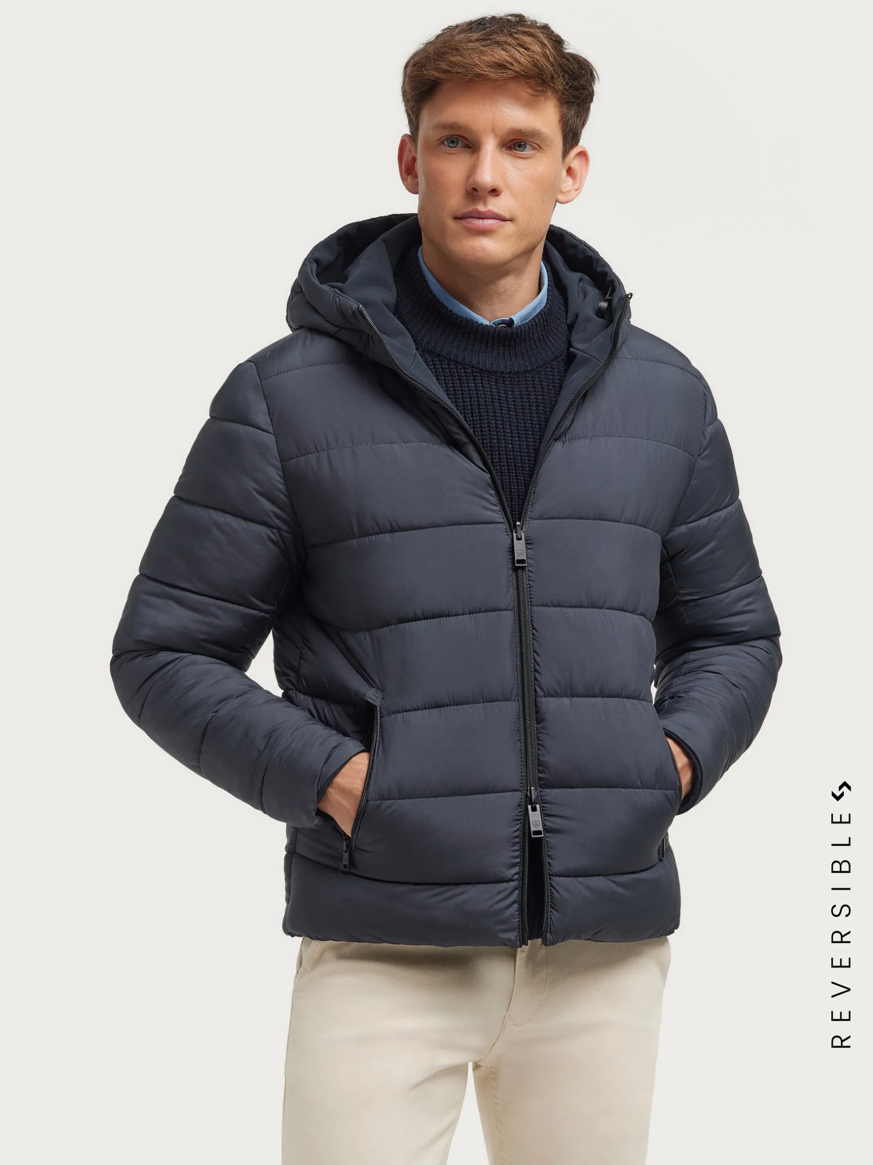 Cazadoras Y Parkas<Alvaro Moreno PARKA LEMANS Azul Marino