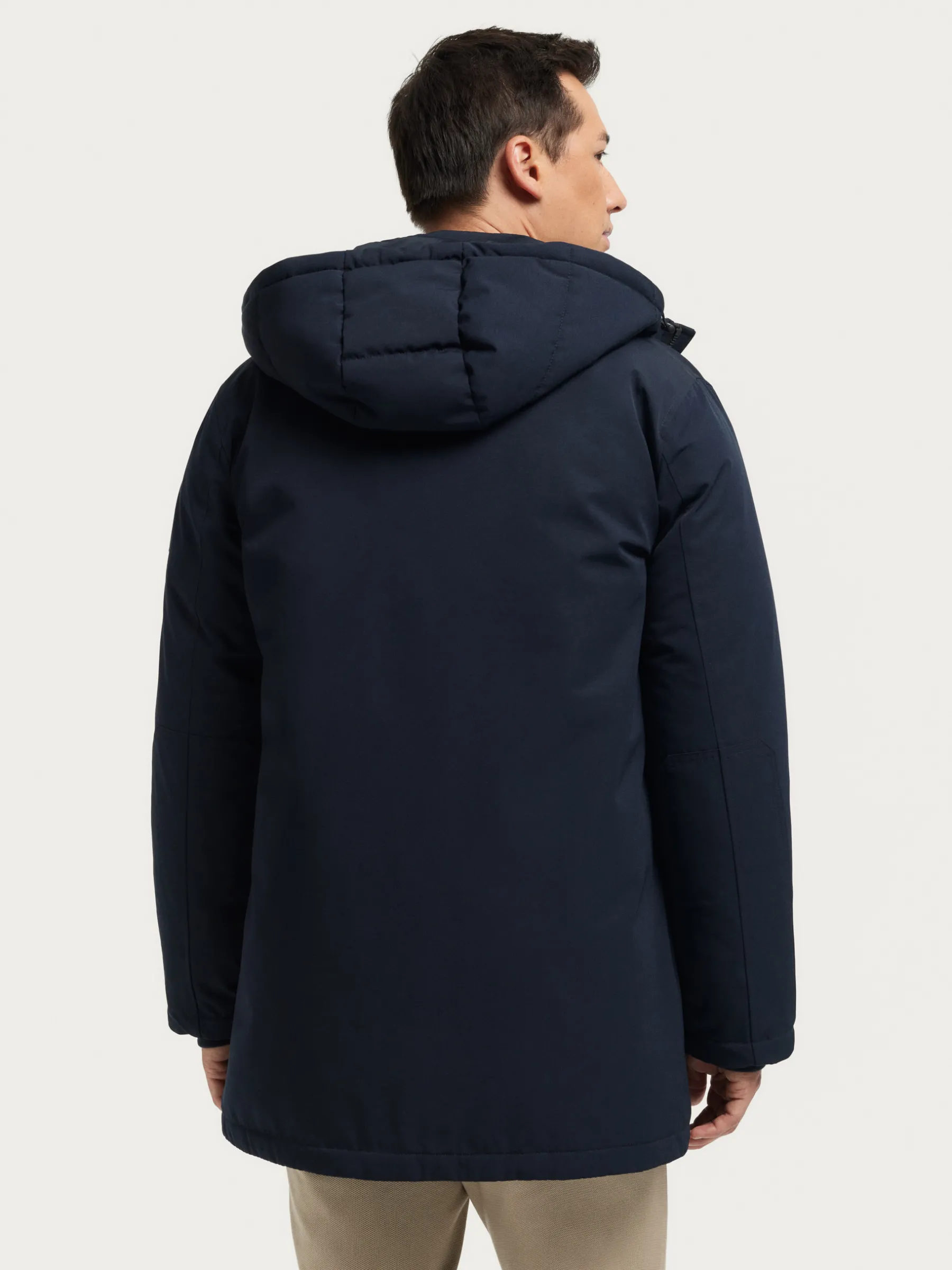 Cazadoras Y Parkas<Alvaro Moreno PARKA SHERMAN Azul Marino
