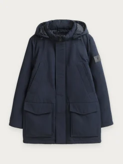 Cazadoras Y Parkas<Alvaro Moreno PARKA SHERMAN Azul Marino