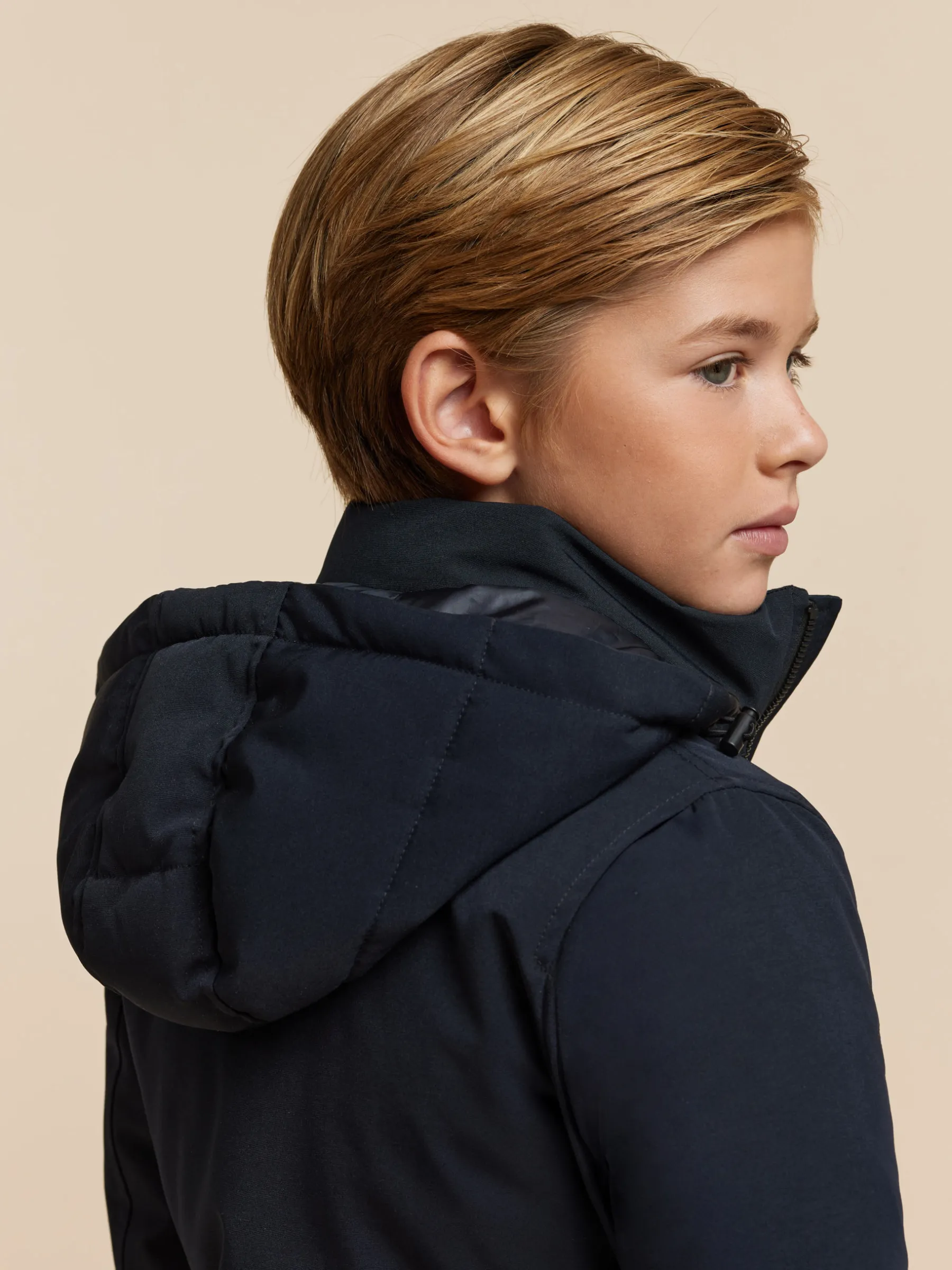 Cazadoras Y Chalecos<Alvaro Moreno PARKA SHERMAN KIDS Azul Marino