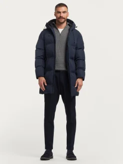 Cazadoras Y Parkas<Alvaro Moreno PARKA SKYLINE Azul Marino