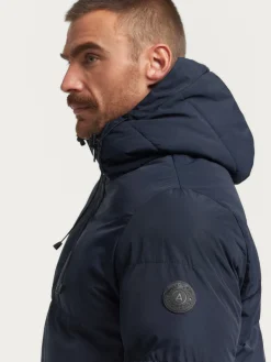 Cazadoras Y Parkas<Alvaro Moreno PARKA SKYLINE Azul Marino