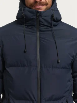 Cazadoras Y Parkas<Alvaro Moreno PARKA SKYLINE Azul Marino
