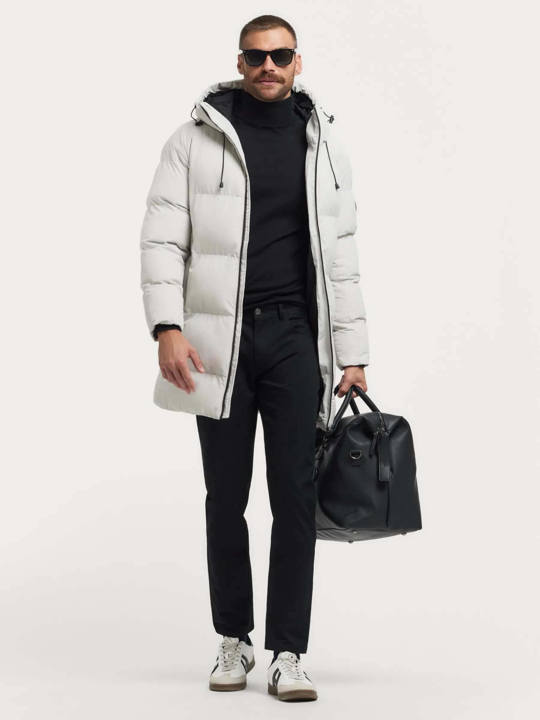 Cazadoras Y Parkas<Alvaro Moreno PARKA SKYLINE Crudo