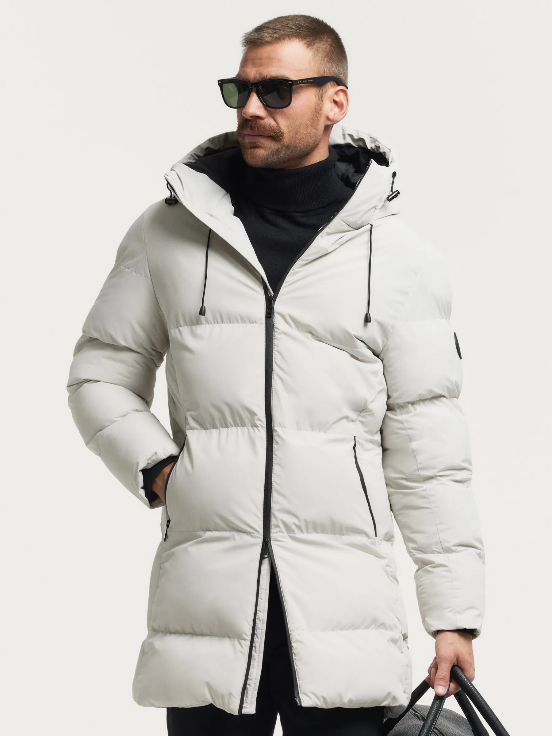 Cazadoras Y Parkas<Alvaro Moreno PARKA SKYLINE Crudo