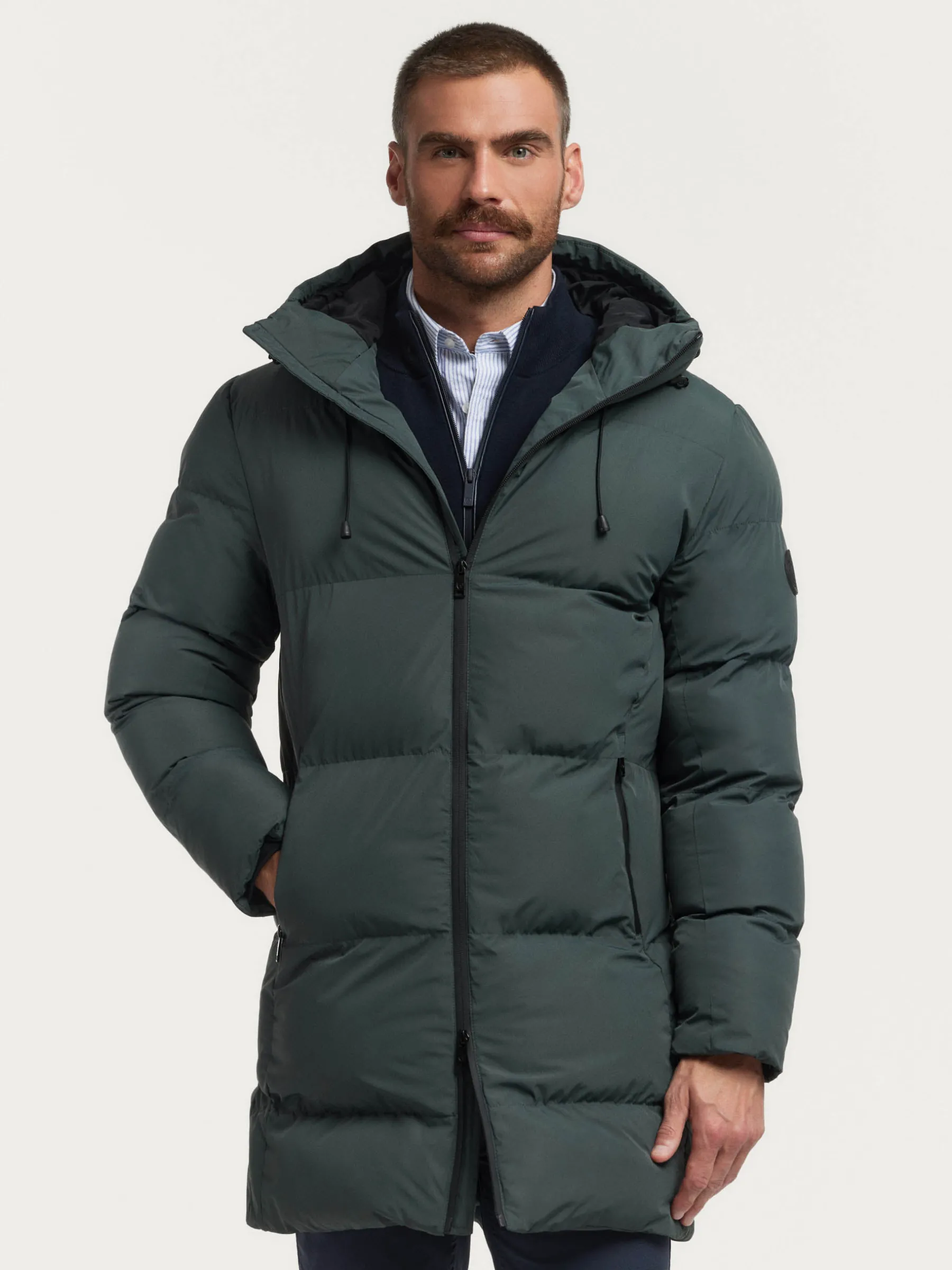 Cazadoras Y Parkas<Alvaro Moreno PARKA SKYLINE Verde