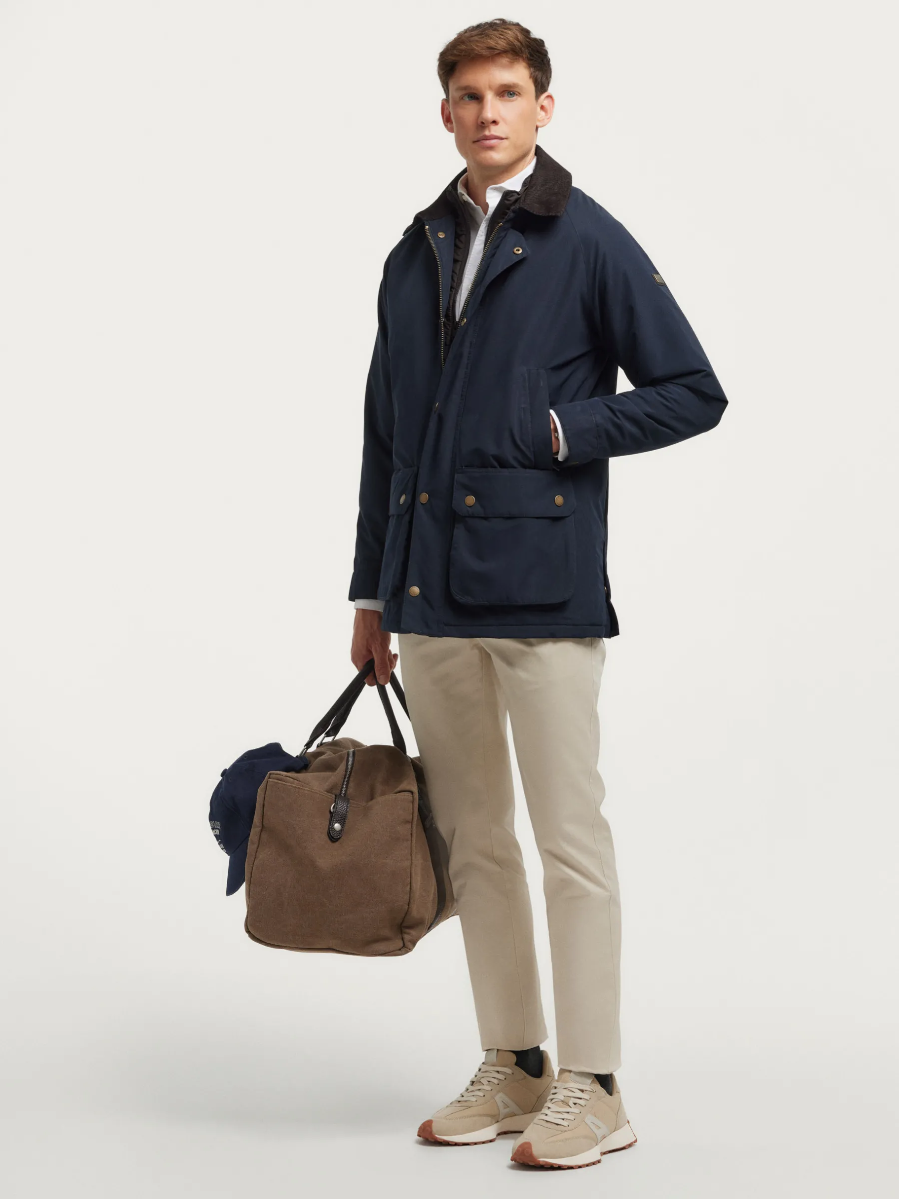 Cazadoras Y Parkas<Alvaro Moreno PARKA TIM Azul Marino