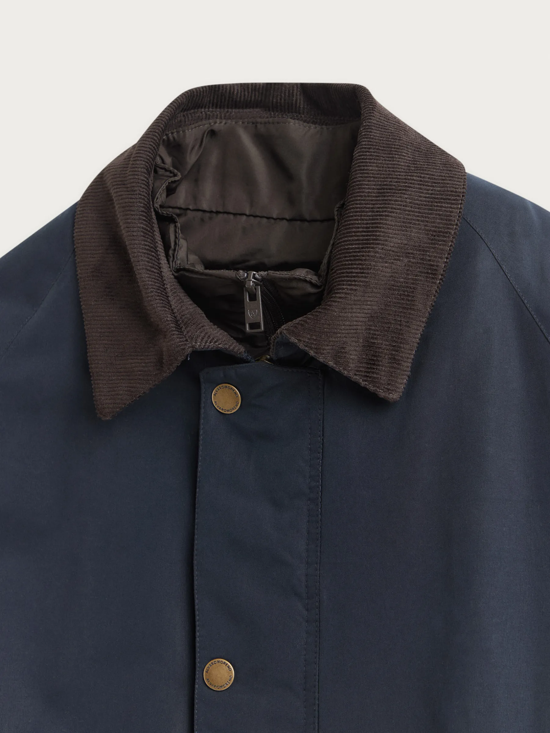 Cazadoras Y Parkas<Alvaro Moreno PARKA TIM Azul Marino