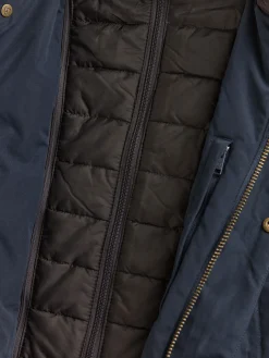 Cazadoras Y Parkas<Alvaro Moreno PARKA TIM Azul Marino