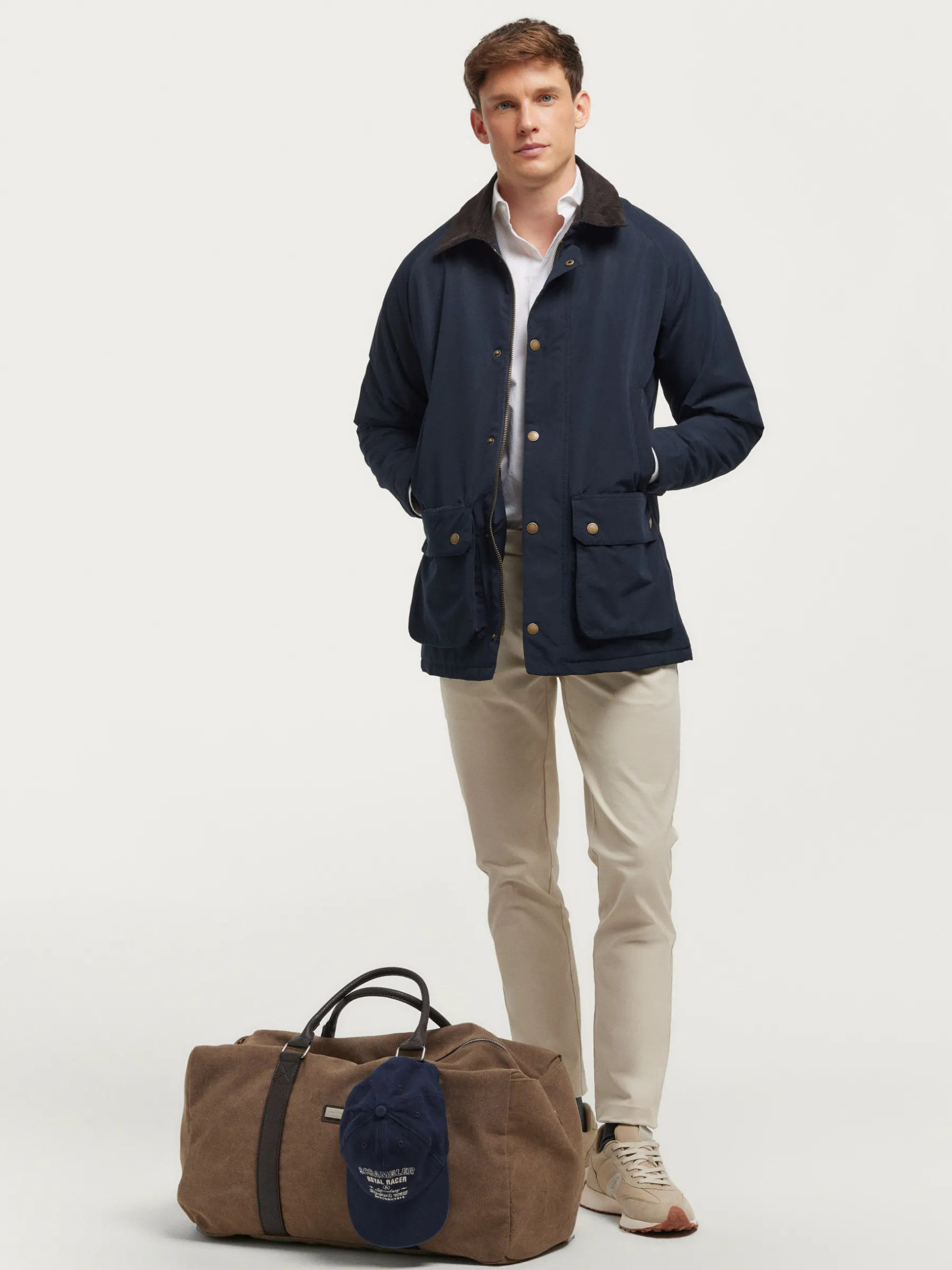 Cazadoras Y Parkas<Alvaro Moreno PARKA TIM Azul Marino