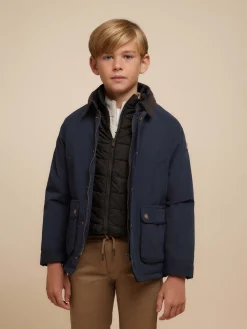 Cazadoras Y Chalecos<Alvaro Moreno PARKA TIM KIDS Azul Marino