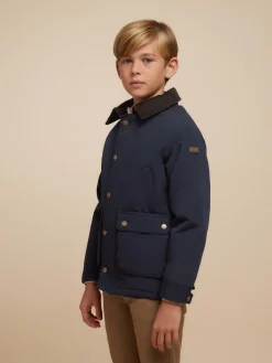 Cazadoras Y Chalecos<Alvaro Moreno PARKA TIM KIDS Azul Marino
