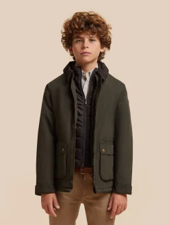 Cazadoras Y Chalecos<Alvaro Moreno PARKA TIM KIDS Verde