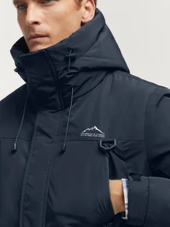 Cazadoras Y Parkas<Alvaro Moreno PARKA TREKKING Azul Marino