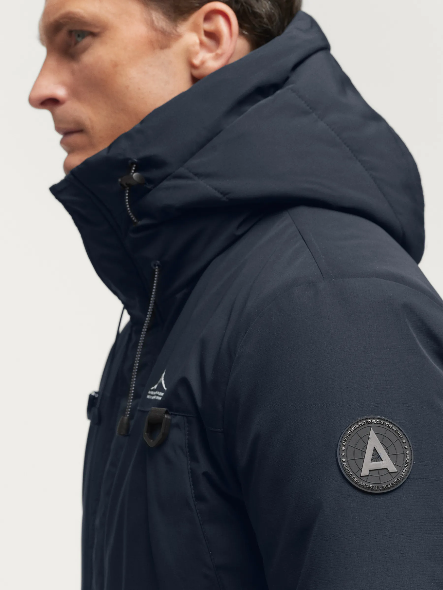 Cazadoras Y Parkas<Alvaro Moreno PARKA TREKKING Azul Marino