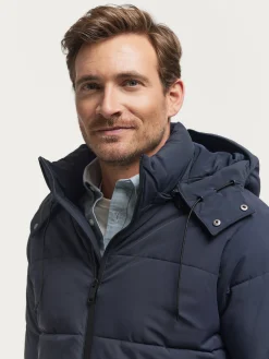 Cazadoras Y Parkas<Alvaro Moreno PARKA ZOE Azul Marino