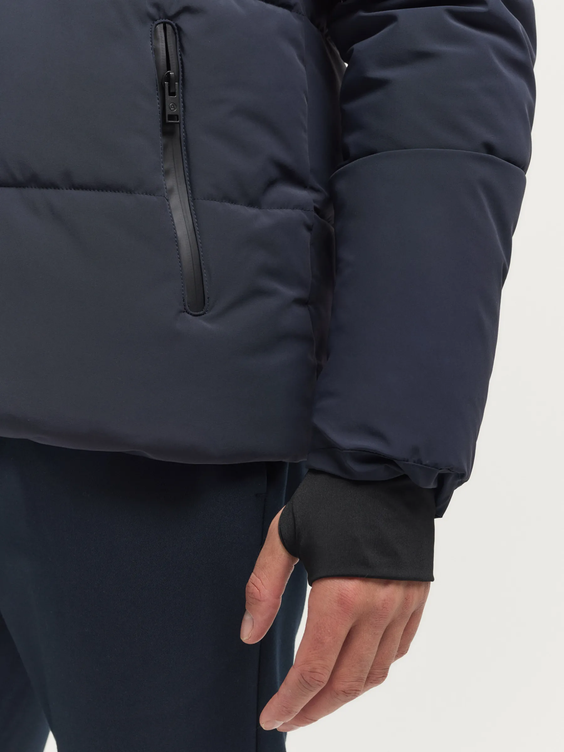 Cazadoras Y Parkas<Alvaro Moreno PARKA ZOE Azul Marino