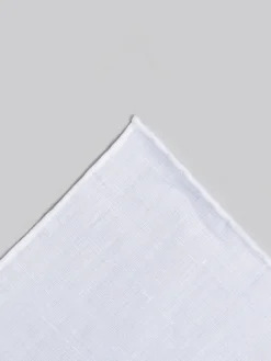 Pañuelos|Pañuelos<Alvaro Moreno PAÑUELO LINO Blanco