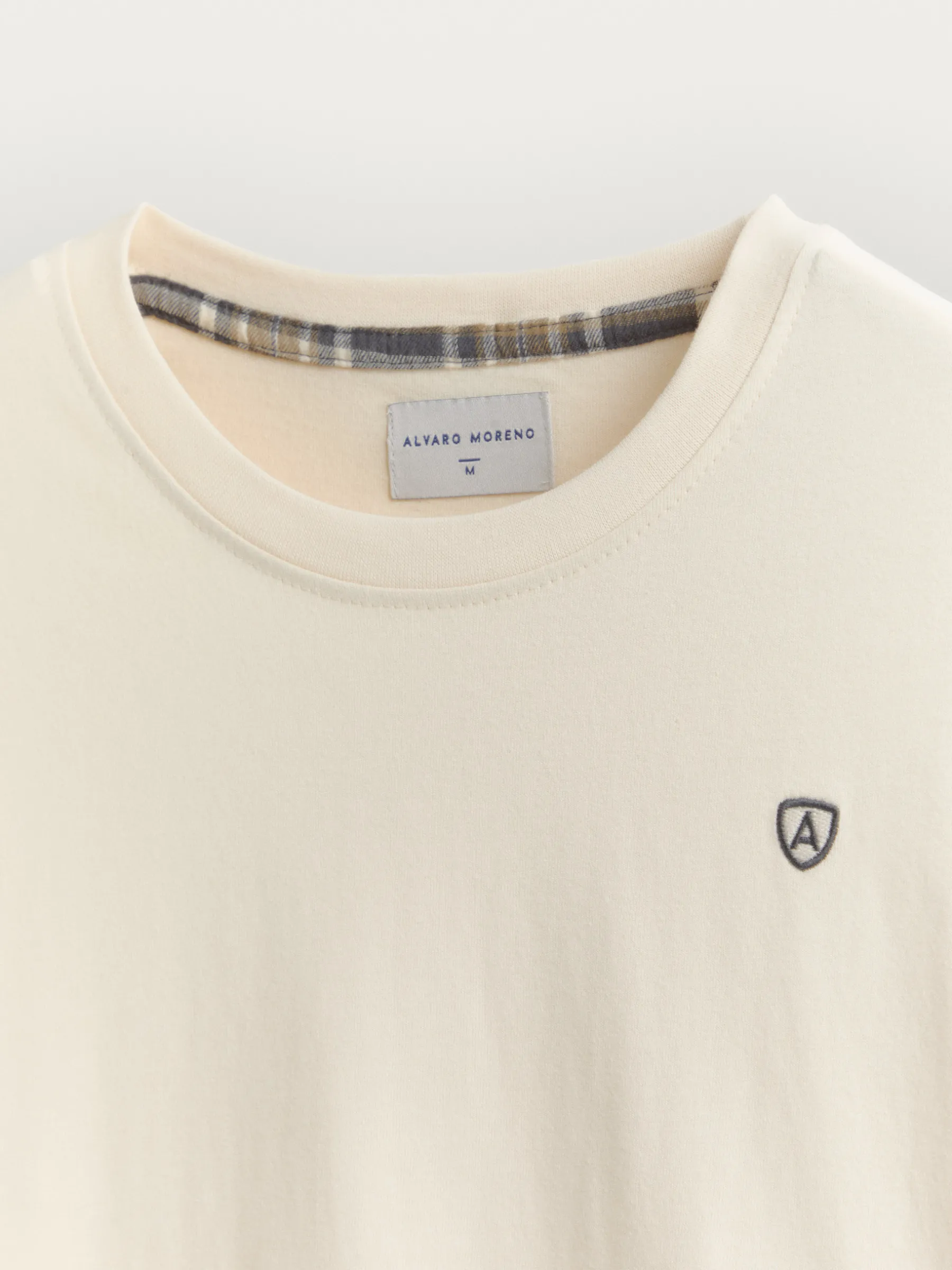 Pijamas<Alvaro Moreno PIJAMA FRANELA CUADROS Crudo