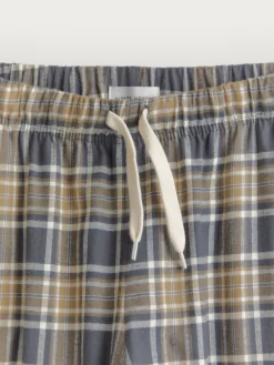 Pijamas<Alvaro Moreno PIJAMA FRANELA CUADROS Crudo