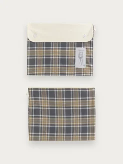 Pijamas<Alvaro Moreno PIJAMA FRANELA CUADROS Crudo