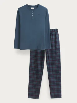 Pijamas<Alvaro Moreno PIJAMA FRANELA CUADROS Verde