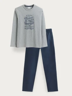 Pijamas<Alvaro Moreno PIJAMA RETROCAR Gris