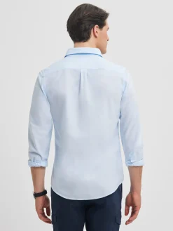 Casual<Alvaro Moreno POLERA PIN POINT Celeste