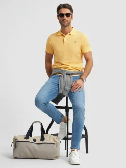 Polos Y Poleras<Alvaro Moreno POLO BASIC Amarillo