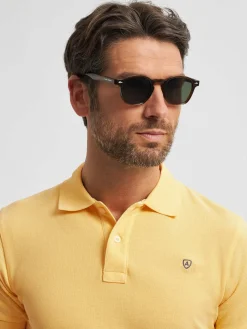 Polos Y Poleras<Alvaro Moreno POLO BASIC Amarillo